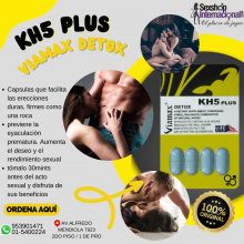 VIAMAX DETOX POTENCIA NATURAL SEXSHOP LOS OLIVOS